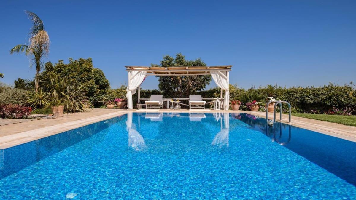 Chania Secluded Gem - Kallithea Private Pool Villa Pemonia Exterior foto